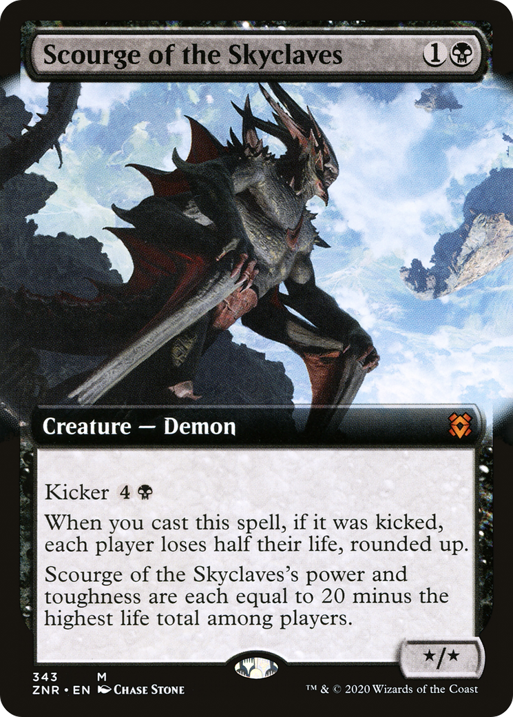 Scourge of the Skyclaves (Extended Art) (343) - Zendikar Rising