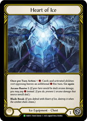 Heart of Ice (Golden) [FAB053] (Promo)  Cold Foil | Silver Goblin