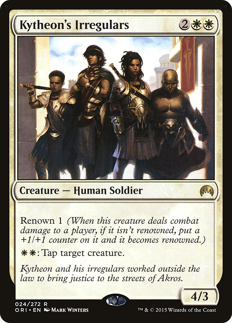 Kytheon's Irregulars (024) Foil - Magic Origins