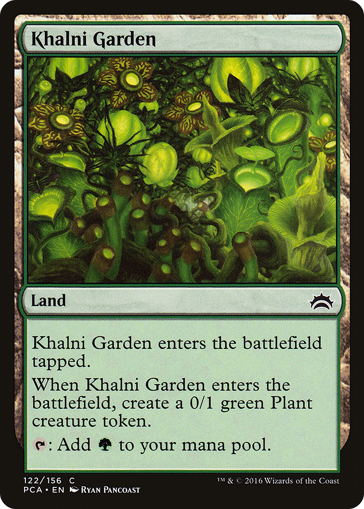 Khalni Garden (122) - Planechase Anthology