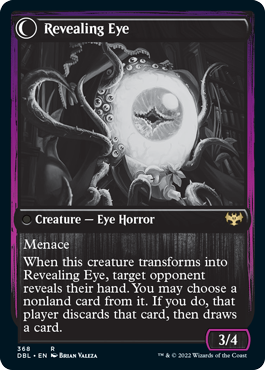 Concealing Curtains // Revealing Eye (368) Foil - Innistrad: Double Feature