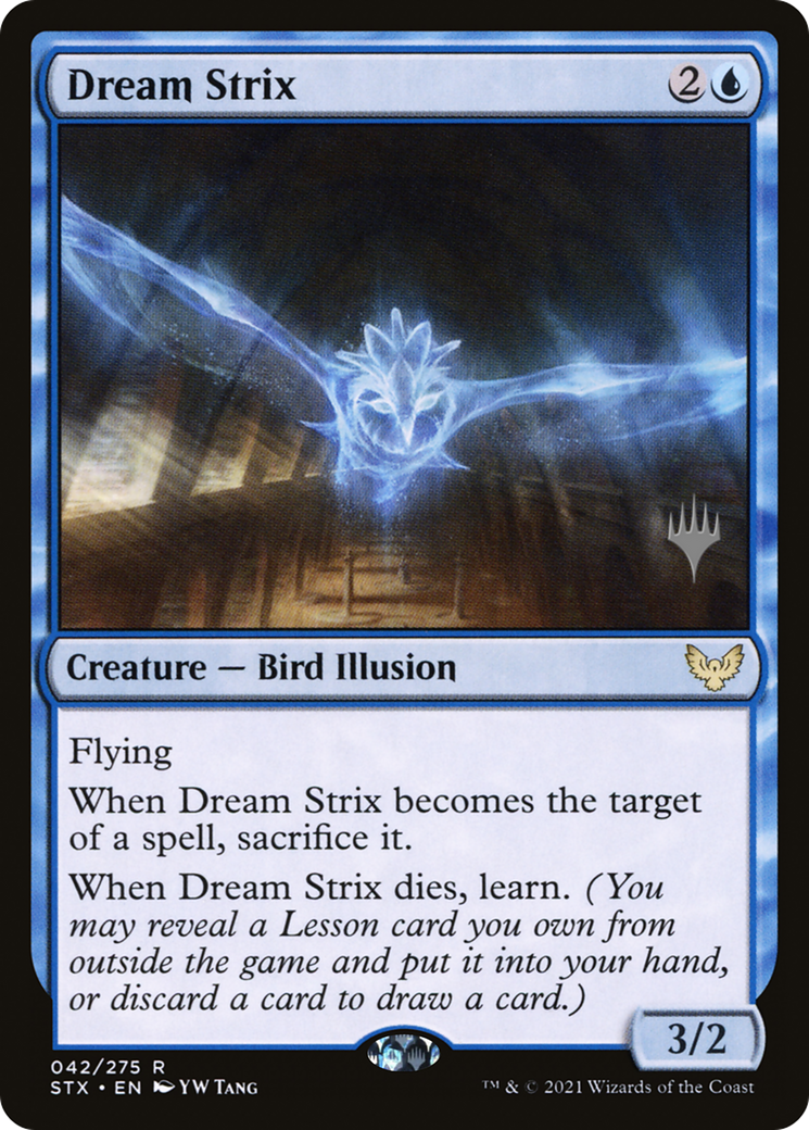 Dream Strix (42p) Foil - Strixhaven: School of Mages Promos