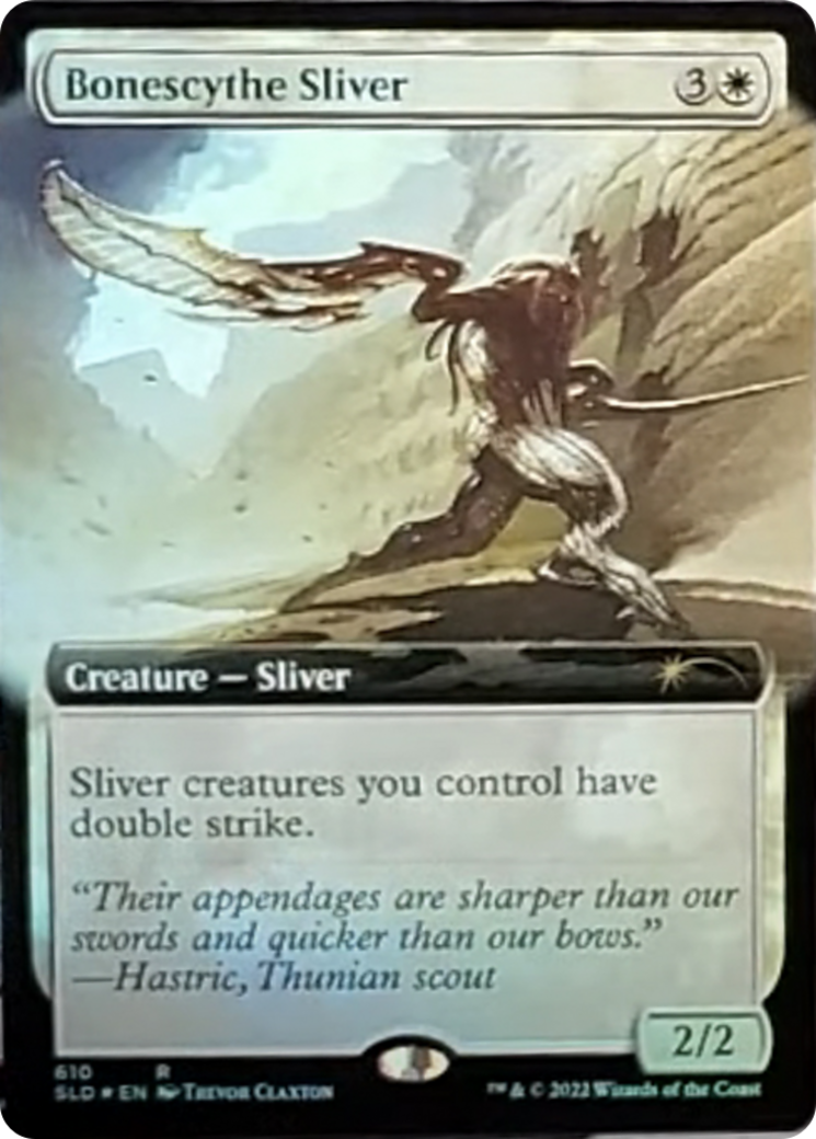 Bonescythe Sliver (Extended Art) [Secret Lair Drop Series] | Silver Goblin