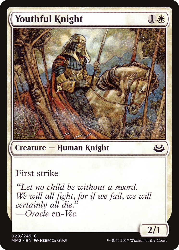 Youthful Knight (029) - Modern Masters 2017