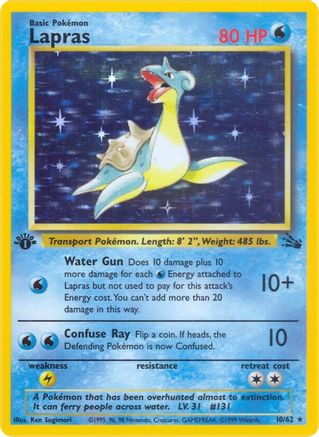 Lapras (10) (10) - Fossil