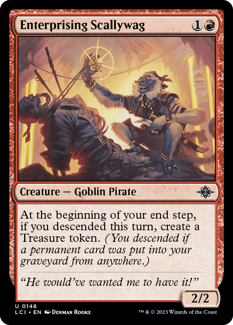 Enterprising Scallywag (148) Foil - The Lost Caverns of Ixalan