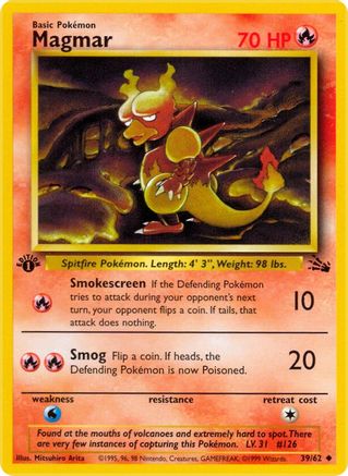 Magmar (39) Unlimited - Fossil