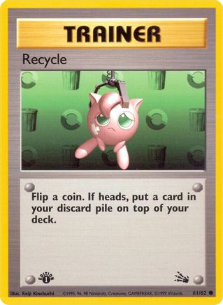 Recycle (61) Unlimited - Fossil