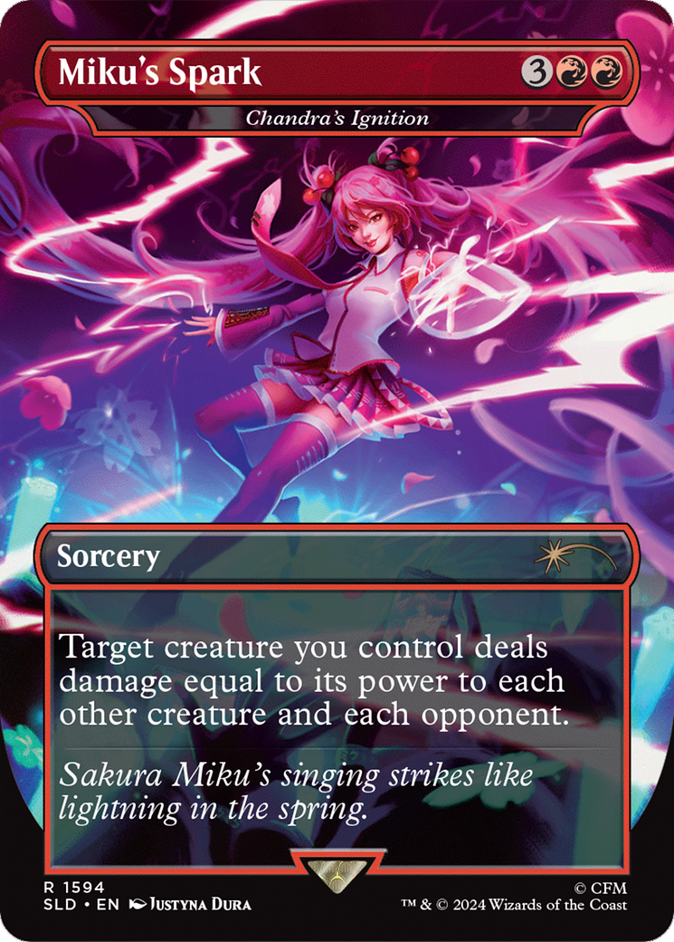 Miku's Spark - Chandra's Ignition [Secret Lair Drop Series] | Silver Goblin