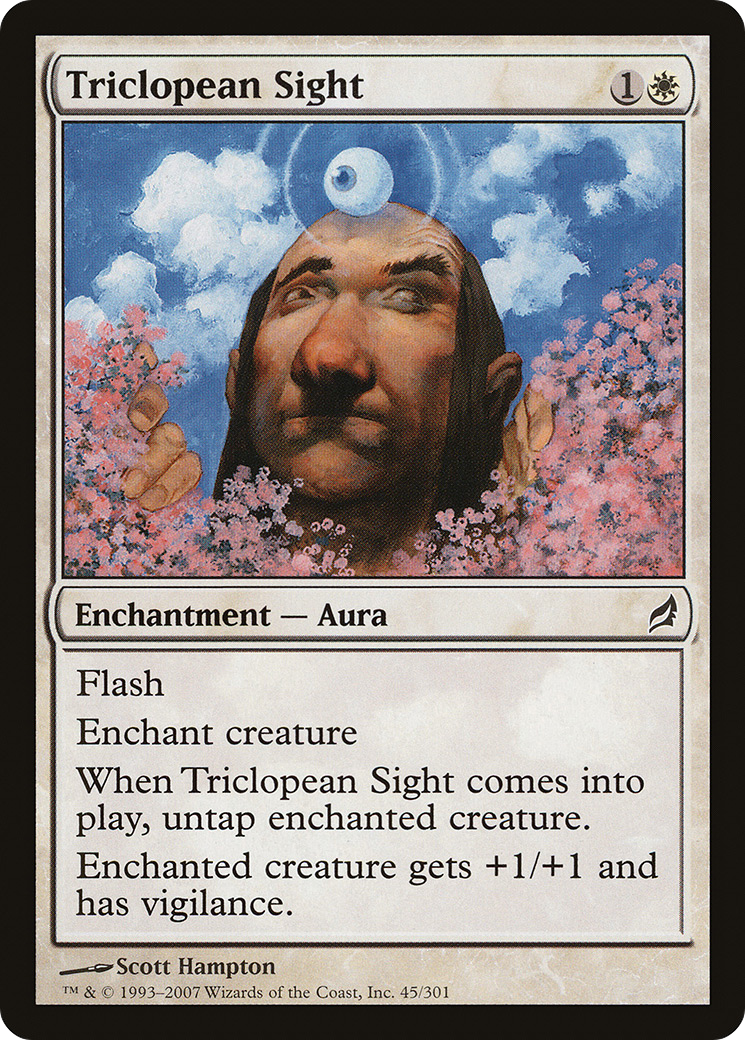 Triclopean Sight (045) Foil - Lorwyn