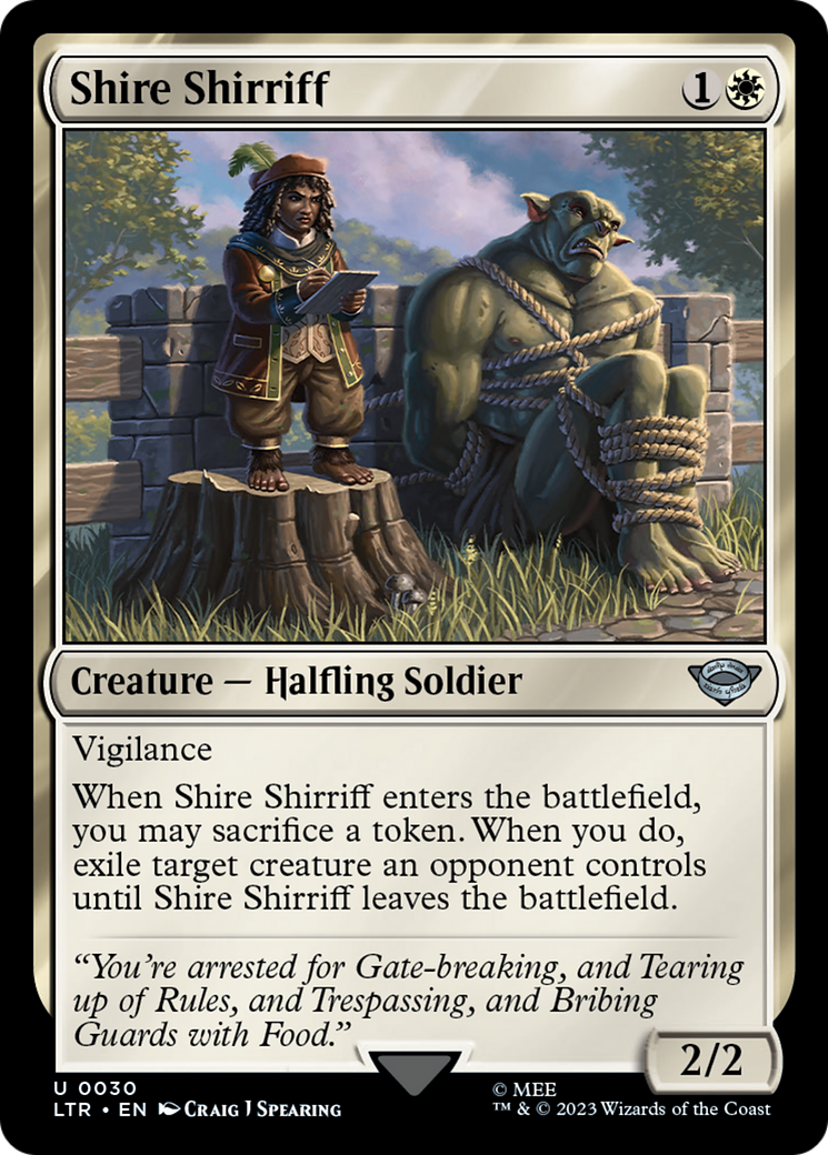 Shire Shirriff [The Lord of the Rings: Tales of Middle-Earth] Foil