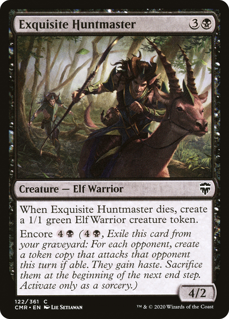 Exquisite Huntmaster (122) Foil - Commander Legends