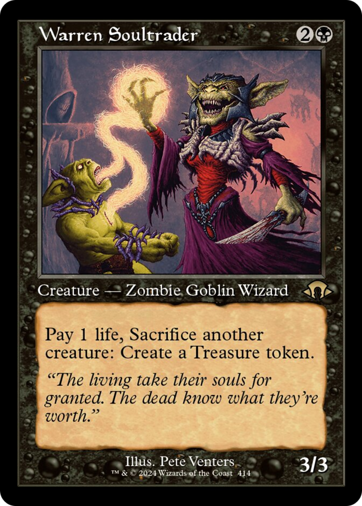 Warren Soultrader (Retro) [Modern Horizons 3] | Silver Goblin