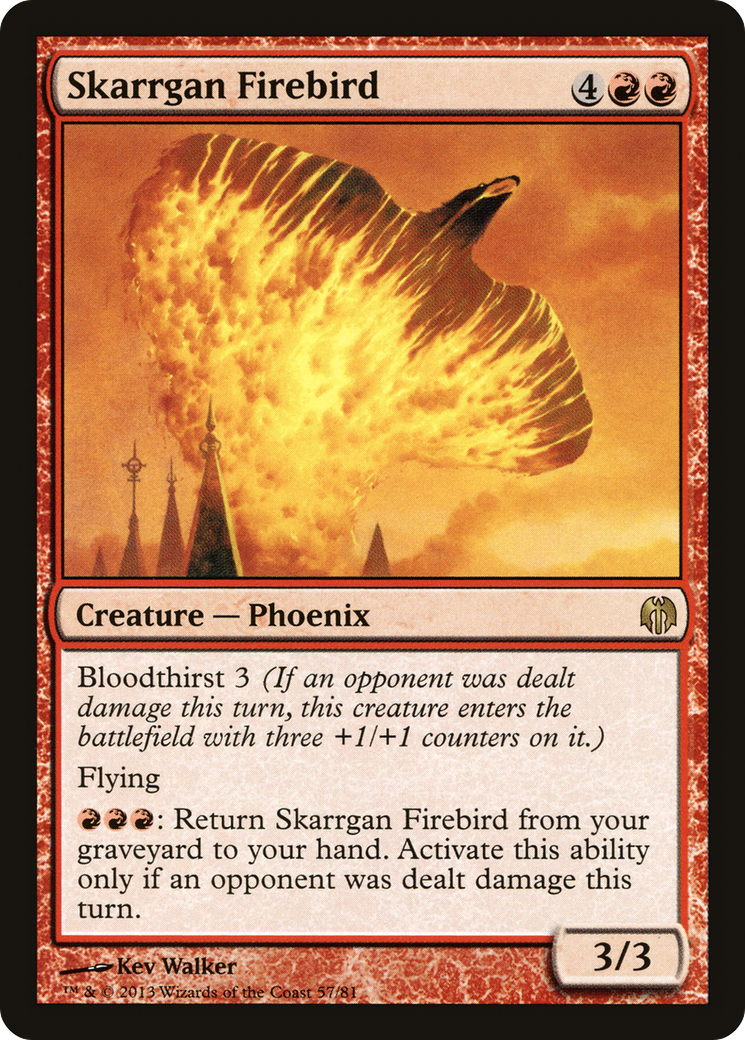 Skarrgan Firebird (057) - Duel Decks: Heroes vs. Monsters