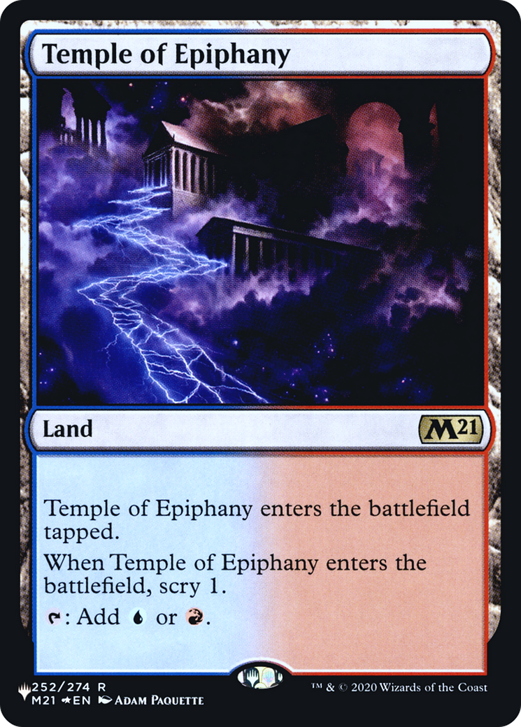 Temple of Epiphany (M21-252) Foil - The List