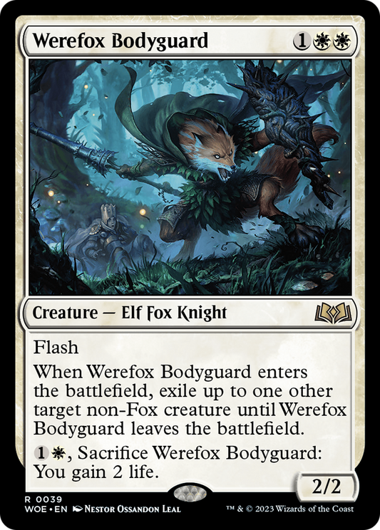 Werefox Bodyguard (039) - Wilds of Eldraine