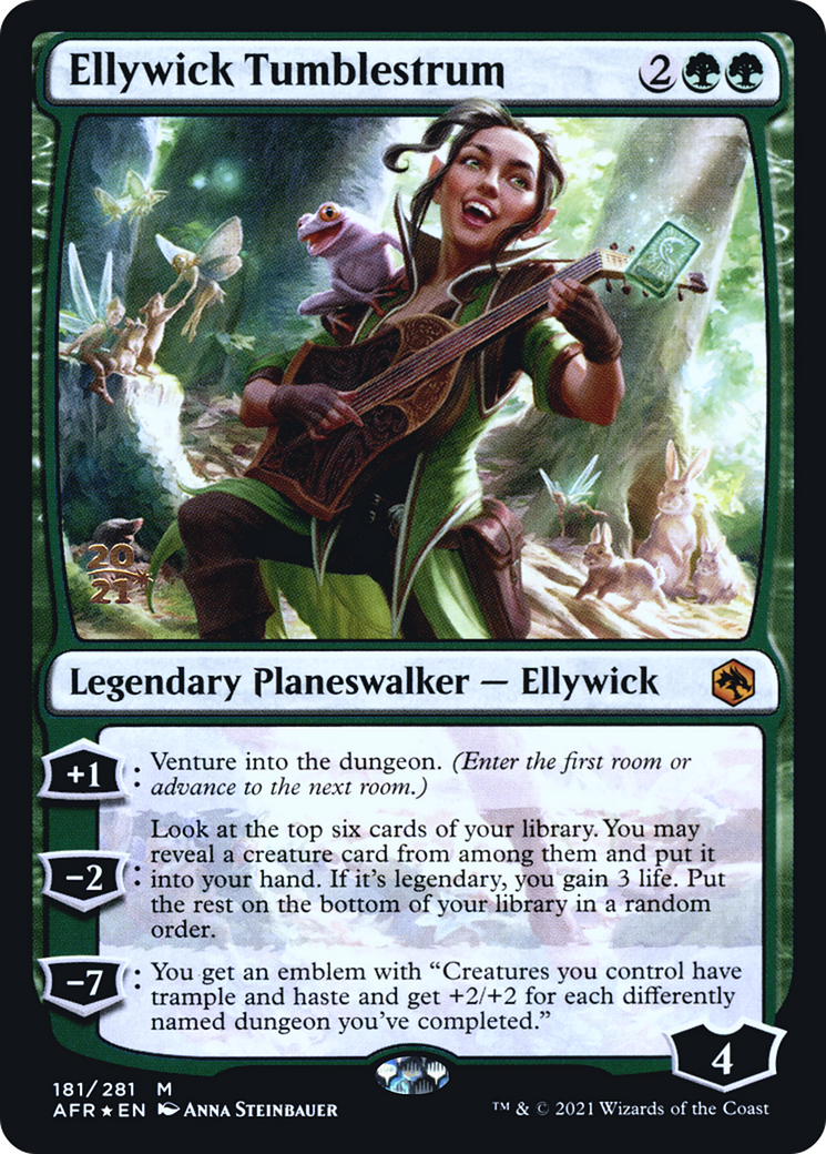 Ellywick Tumblestrum (181) Foil - Adventures in the Forgotten Realms Promos
