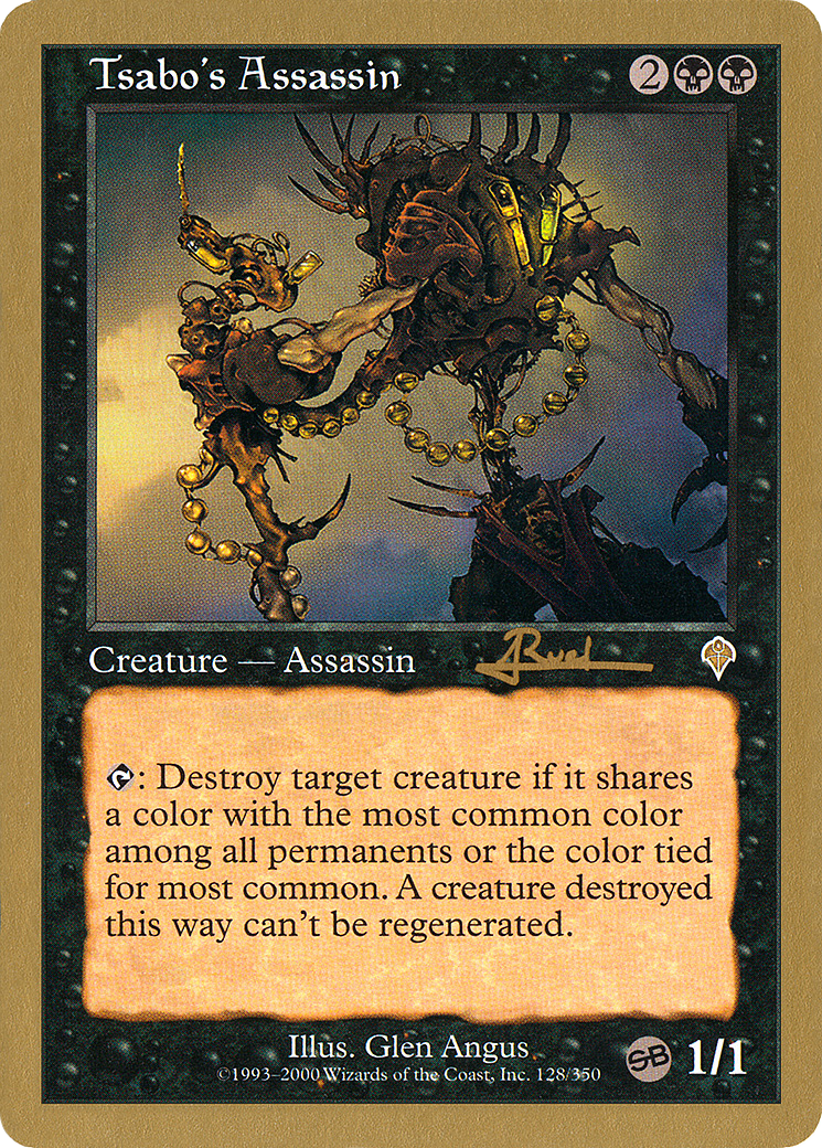 Tsabo's Assassin - 2001 Antoine Ruel (INV) (SB) (Retro) - World Championship Decks 2001