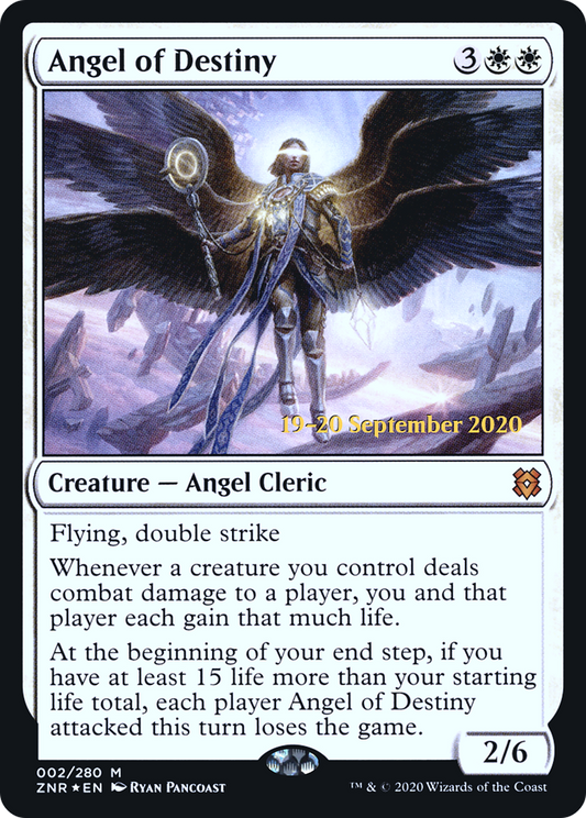 Angel of Destiny (02s) Foil - Zendikar Rising Promos