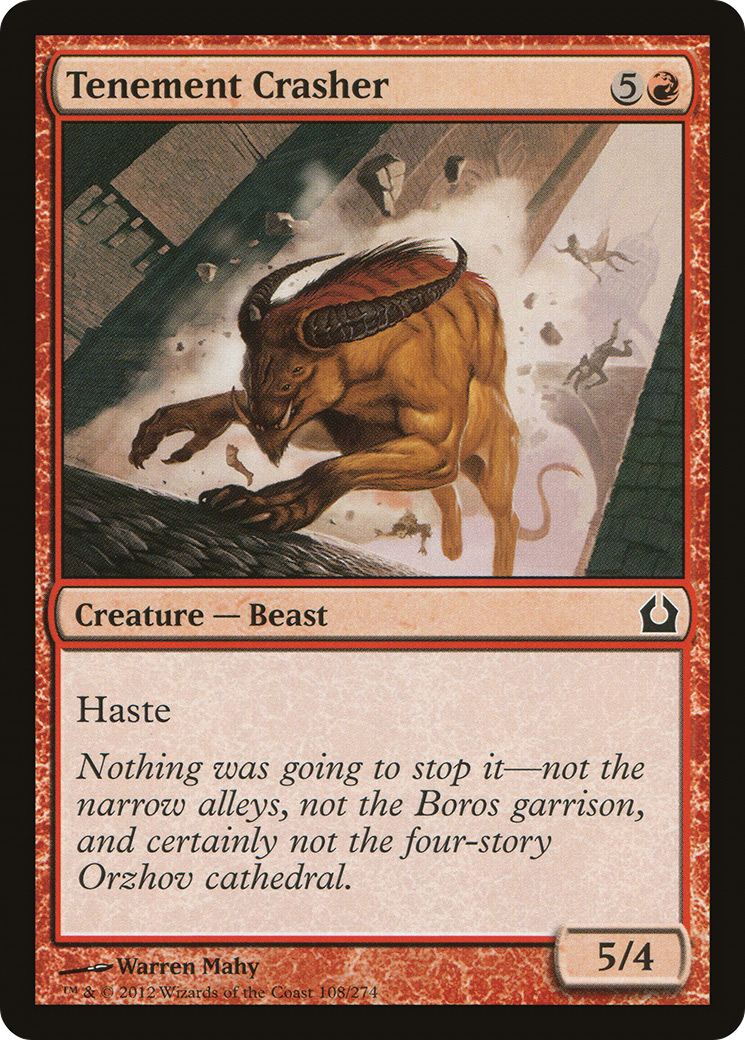 Tenement Crasher (108) - Return to Ravnica