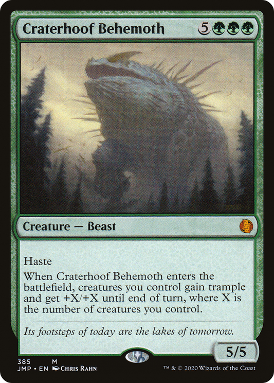 Craterhoof Behemoth (385) - Jumpstart