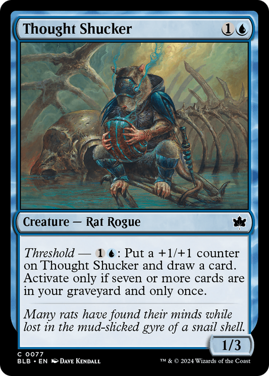 Thought Shucker [Bloomburrow] Foil