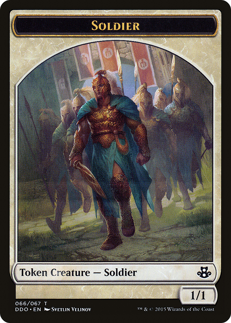 Soldier Token (066) - Duel Decks: Elspeth vs. Kiora