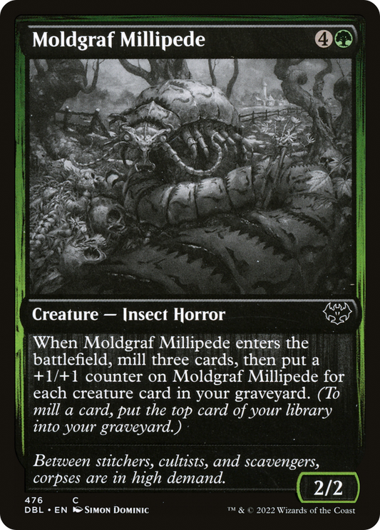 Moldgraf Millipede [Innistrad: Double Feature] Foil