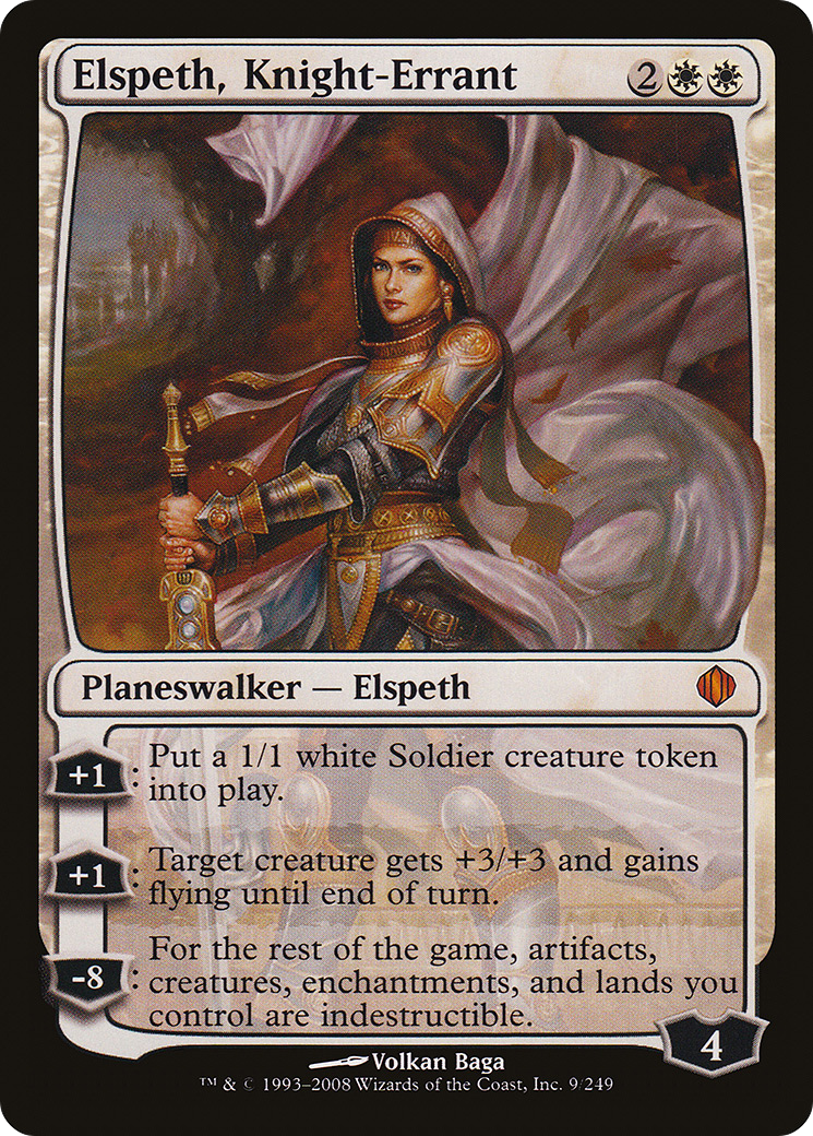 Elspeth, Knight-Errant (009) Foil - Shards of Alara
