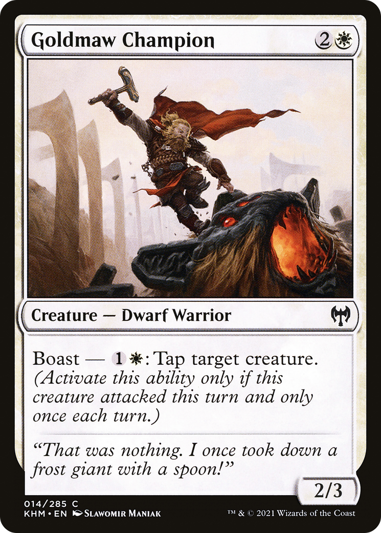 Goldmaw Champion (014) - Kaldheim