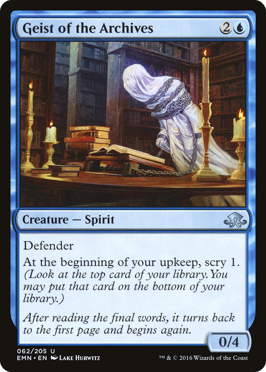 Geist of the Archives (062) - Eldritch Moon