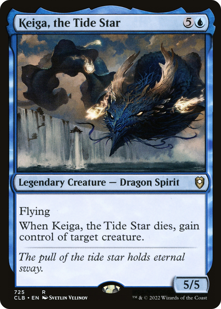 Keiga, the Tide Star (725) - Commander Legends: Battle for Baldur's Gate