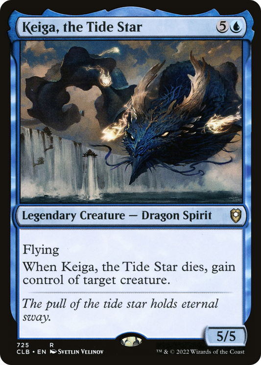 Keiga, the Tide Star (725) - Commander Legends: Battle for Baldur's Gate