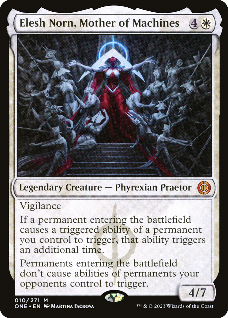 Elesh Norn, Mother of Machines (010) Foil - Phyrexia: All Will Be One