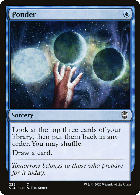 Ponder (229) - New Capenna Commander