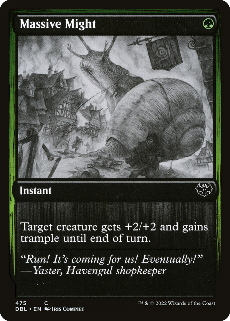 Massive Might (475) - Innistrad: Double Feature