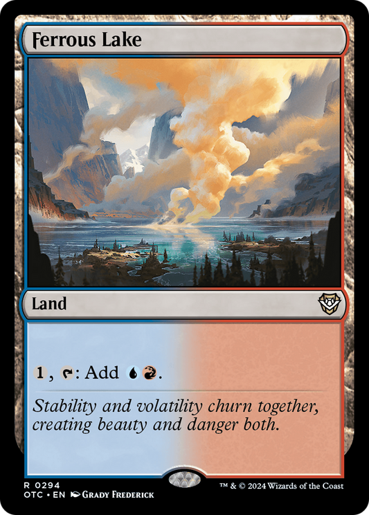 Ferrous Lake (294) - Outlaws of Thunder Junction Commander