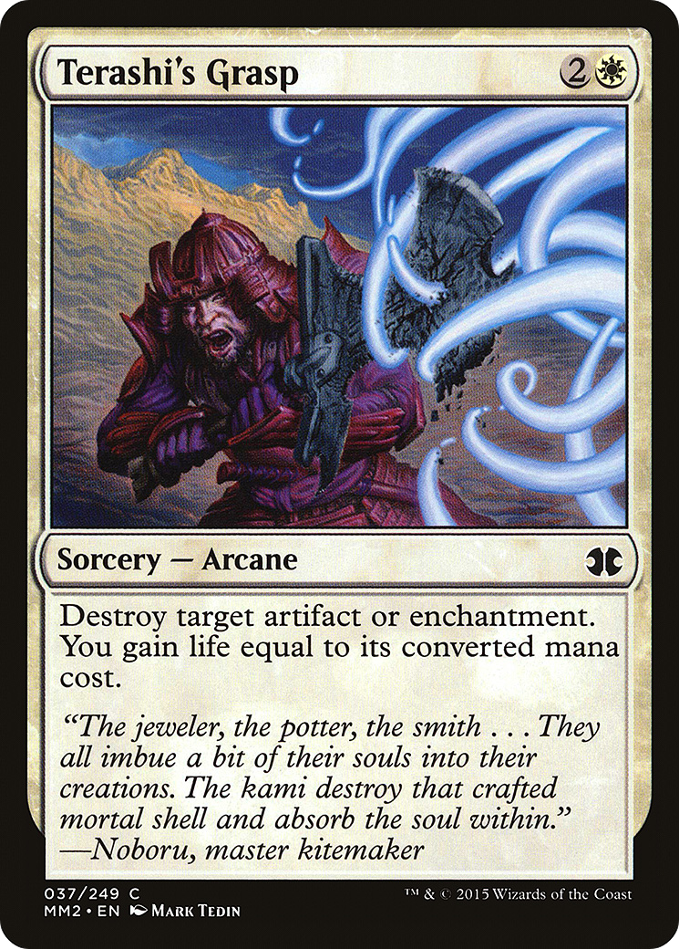 Terashi's Grasp (037) Foil - Modern Masters 2015