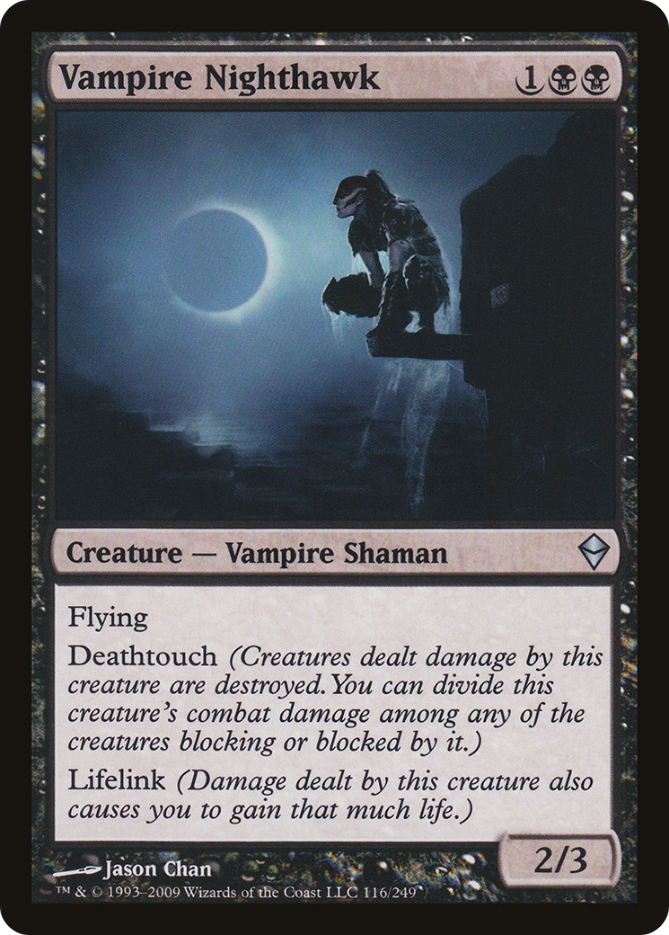Vampire Nighthawk (116) Foil - Zendikar