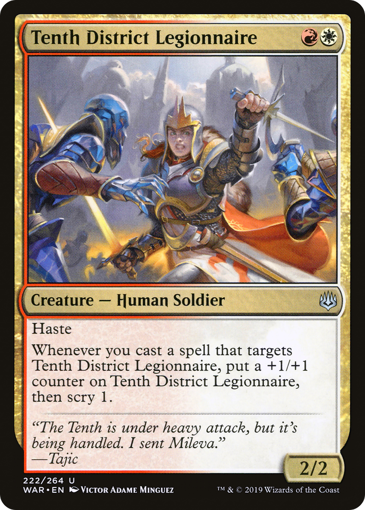 Tenth District Legionnaire (222) - War of the Spark