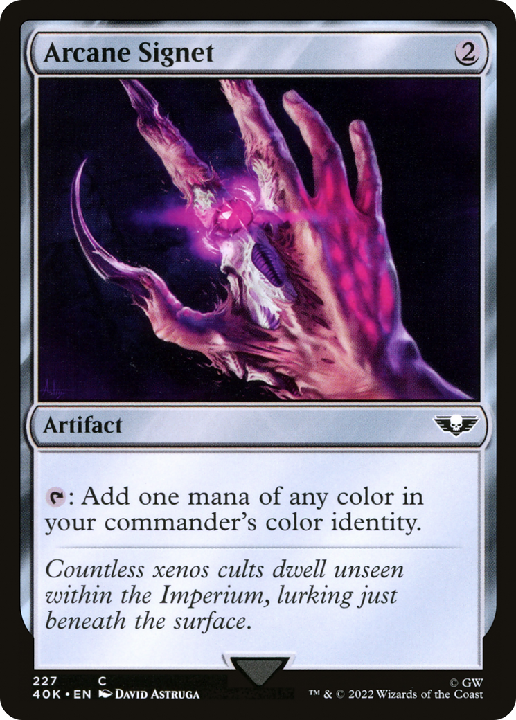 Arcane Signet (227) - Warhammer 40,000 Commander