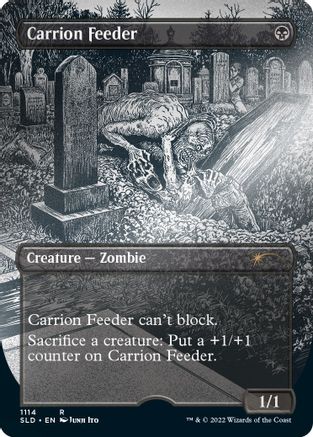 Carrion Feeder (1114) Etched Foil - Secret Lair Drop