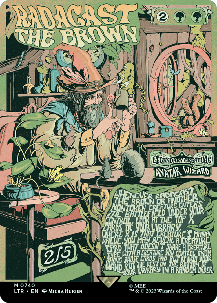 Radagast the Brown (Borderless Poster) [The Lord of the Rings: Tales of Middle-Earth] Foil