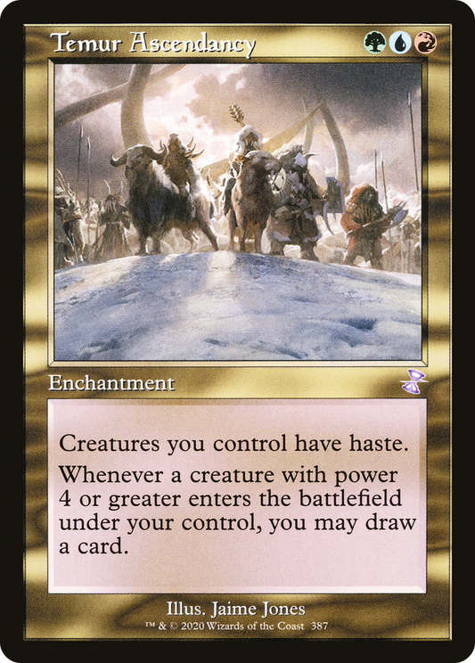 Temur Ascendancy (Retro) (387) - Time Spiral Remastered
