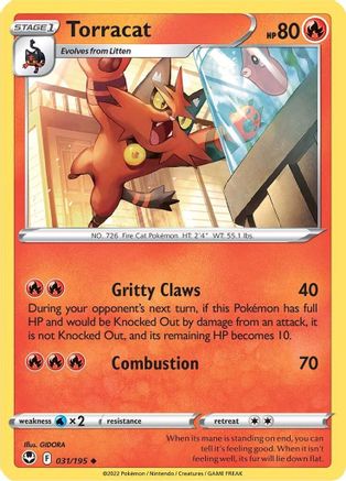 Torracat (31) - SWSH12 Silver Tempest