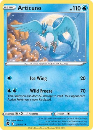 Articuno (36) Holofoil - Silver Tempest
