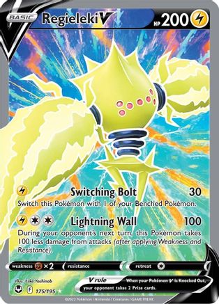 Regieleki V (Full Art) (175) Holofoil - Silver Tempest