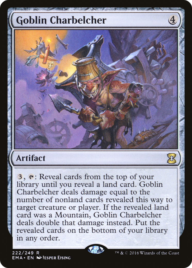 Goblin Charbelcher (222) Foil - Eternal Masters
