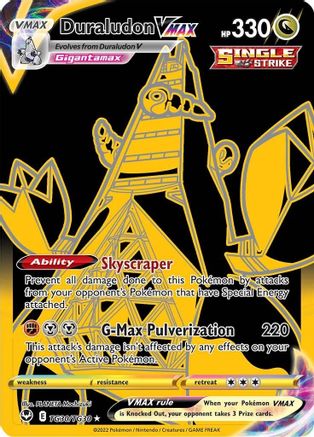 Duraludon VMAX (Secret) (TG30) Holofoil - SWSH12 Silver Tempest Trainer Gallery
