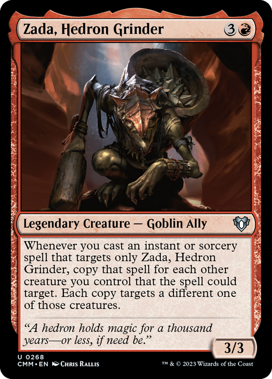 Zada, Hedron Grinder [Commander Masters] Foil